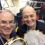 Bill Elliot with Neil Grover