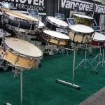 Grover Pro Snares Drums on display