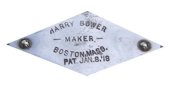 Harry Bower nameplate