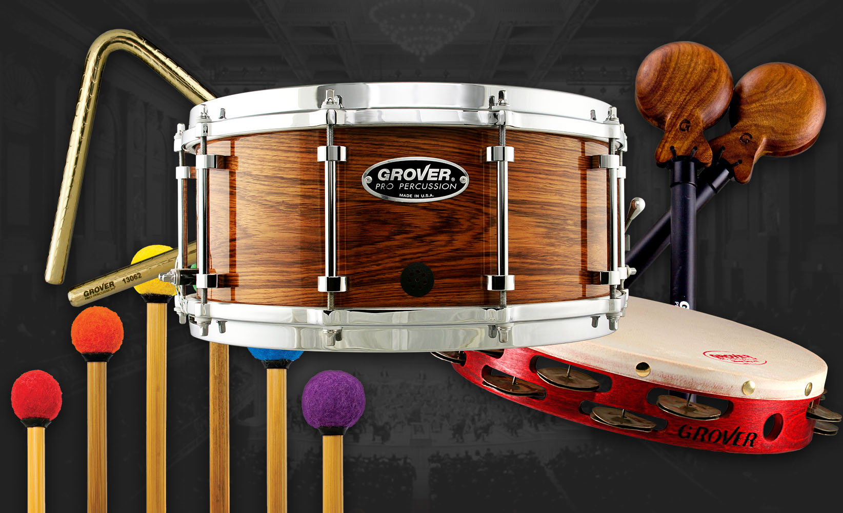 Grover Pro Percussion® Found in the world's finest concert halls™